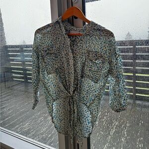 Faithfull The Brand patterned blouse, size 2/XS